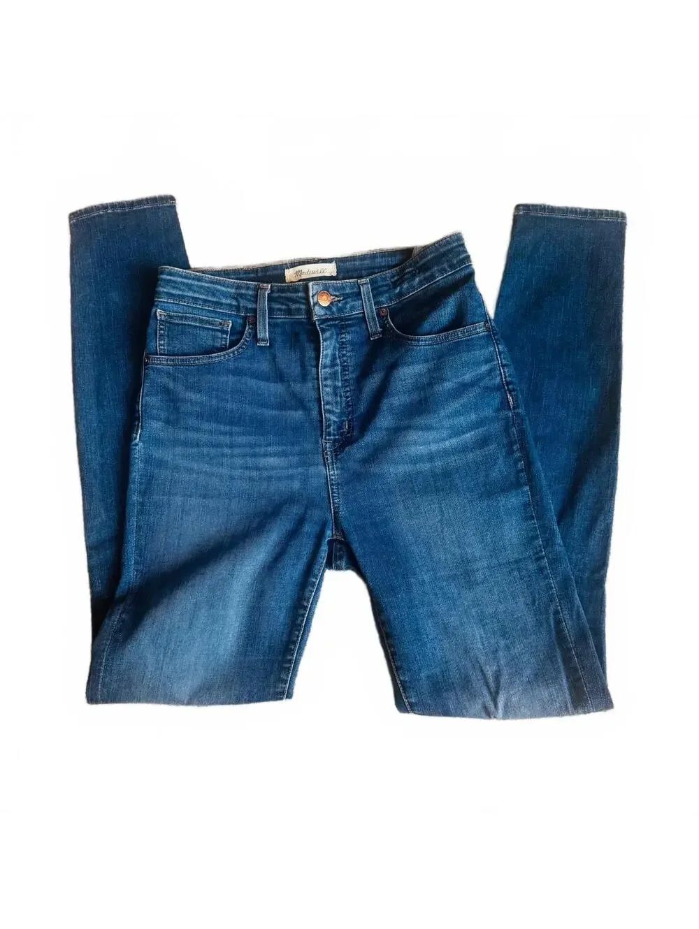 Madewell Curvy High-Rise Skinny Jeans Size 28T